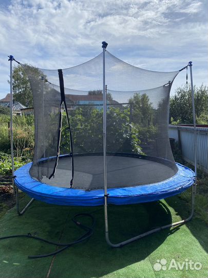 Батут с сеткой 305 бу