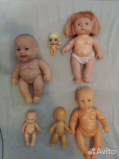 Игрушки Куклы Пупсы.Голыши из СССР