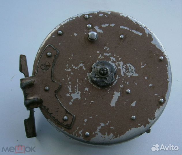 Катушка инерционная рыболовная Военохот СССР