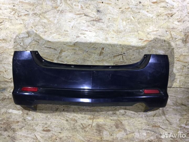 Бампер задний Daihatsu YRV M211G Чёрныйцарапины