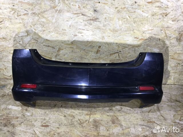 Бампер задний Daihatsu YRV M211G Чёрныйцарапины