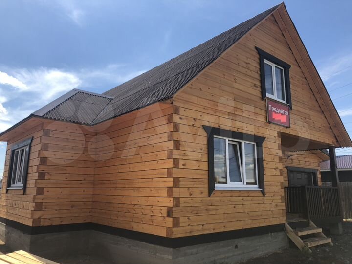 Коттедж 125 м² на участке 8 сот.