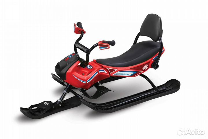 Снегокат Ника-snowpatrol 2 (Белый)