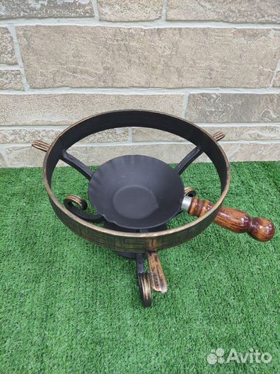 Садж Узбекский с подставкой с ручкой