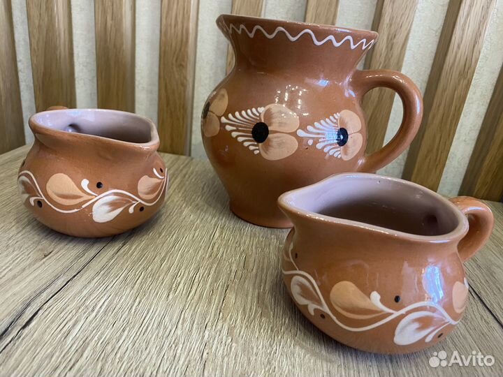 Кувшин и кружки, Набор для воды, сока и т.п