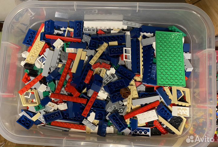 Lego россыпью с инструкциями