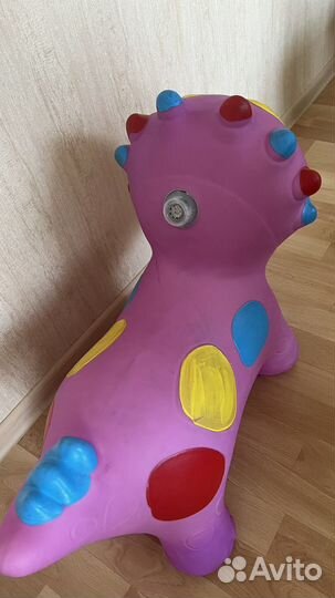 Динозавр резиновый, фитбол