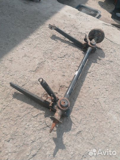 Балка задняя Daewoo Matiz