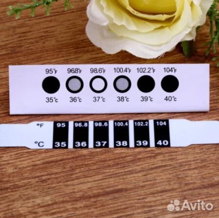 Термометр детский без ртутный жидкокристаллический
