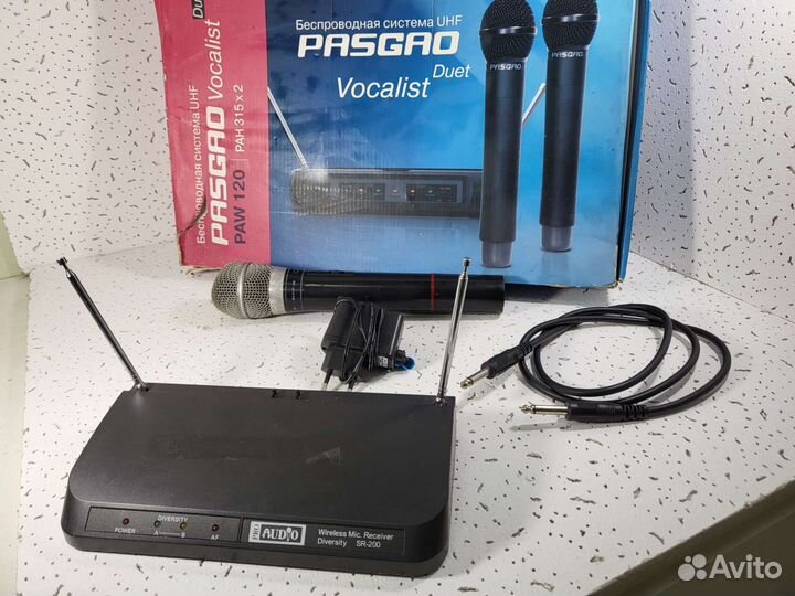 Радиомикрофон pasgao PAW120