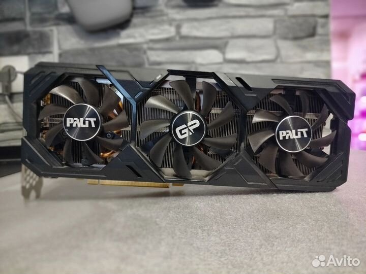 Видеокартаpalit RTX 2080 Super GamingPro OC 8GB