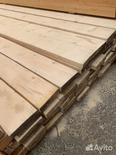 Доска обрезная 50х200х6000