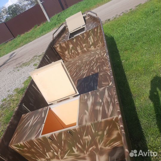 Лодка болотоход