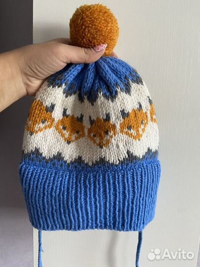 Шапка и снуд для мальчика 4-6 лет