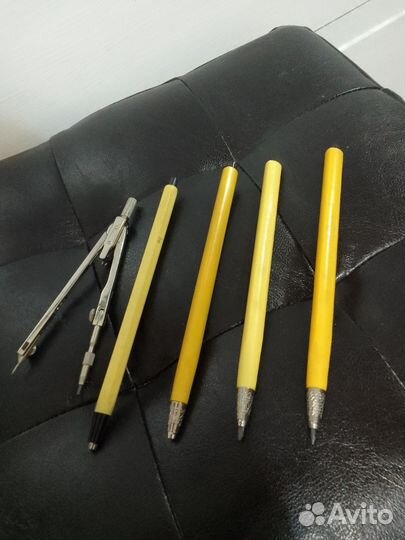 Карандаш механический, циркуль СССР