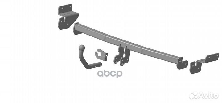 Фаркоп Hyndai Solaris/Kia Rio седан, х/б с 2010