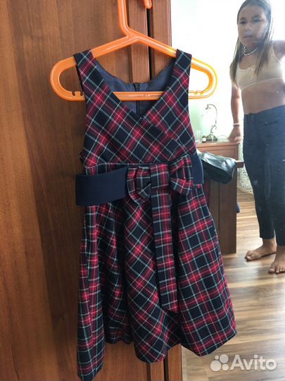 Школьная форма б/у для девочки рост 128