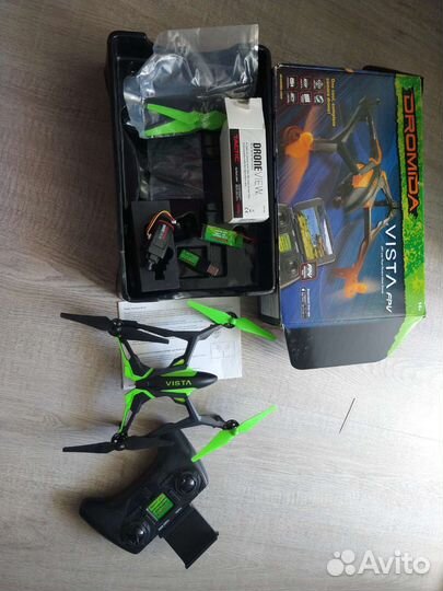 Квадрокоптер дрон с камерой FPV