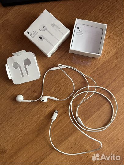 Наушники apple earpods lightning