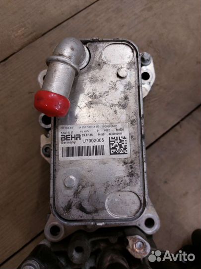 Корпус масленного фильтра в сборе mercedes