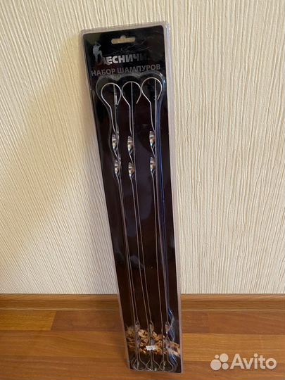 Набор для шашлыка 6 штук, 60 см длина