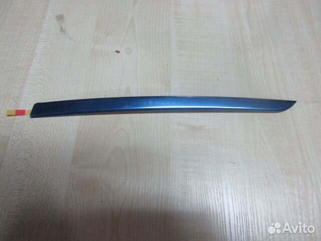 Молдинг решетки переднего бампера renault Logan II