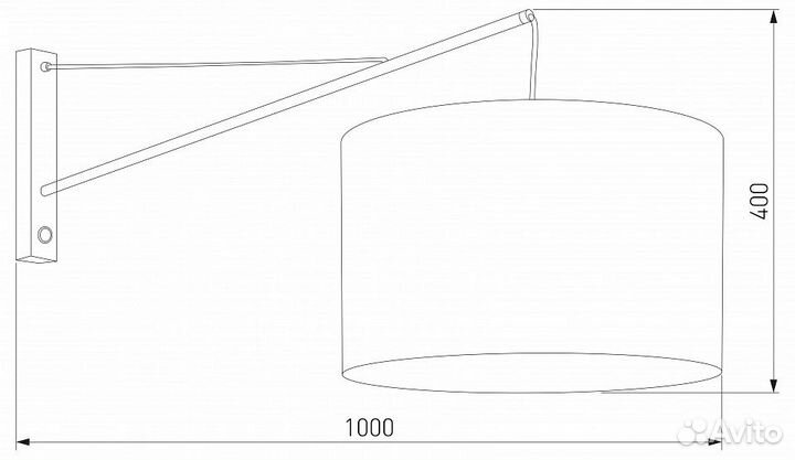 Бра TK Lighting Glorii 10438 Glorii