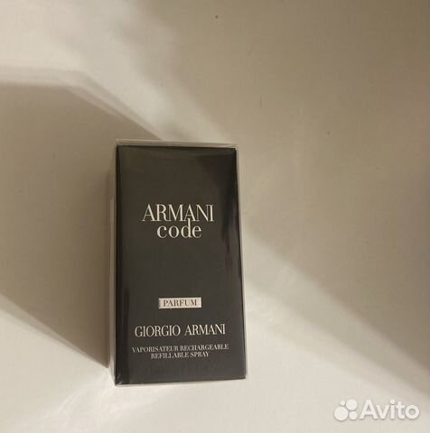 Духи мужские Armani Code купить в Долгопрудном | Личные вещи | Авито