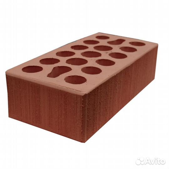 Кирпич облицовочный бордо, гладкий, 1.4NF, Керма