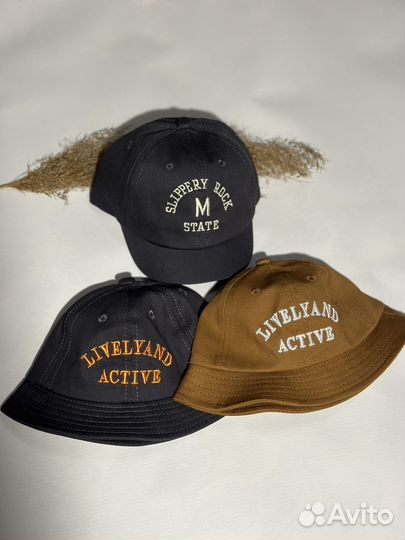 Бейсболка и панама на малышей