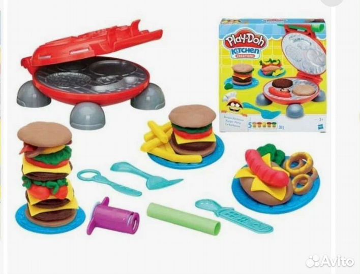 Наборы для лепки play doh