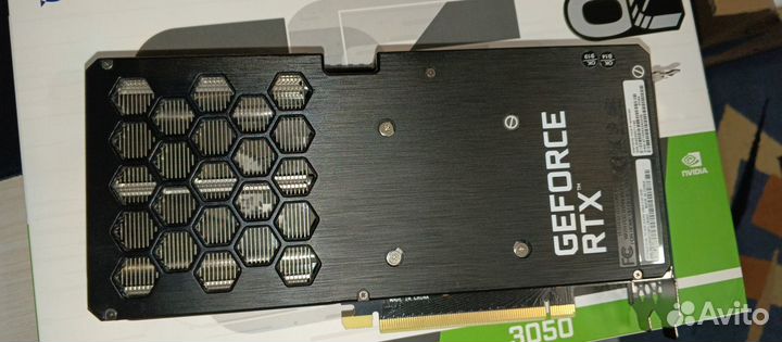 Видеокарта rtx 3050 8gb