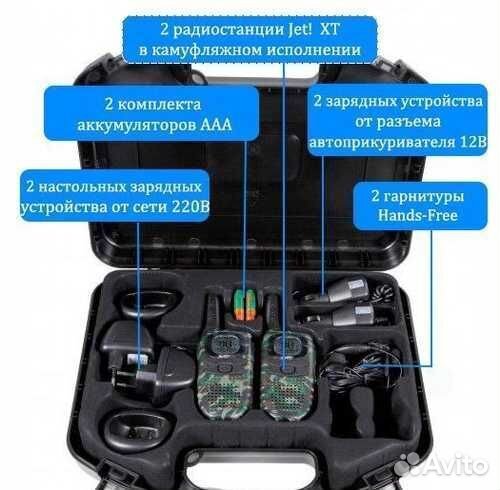 Рации jet xt hunter edition