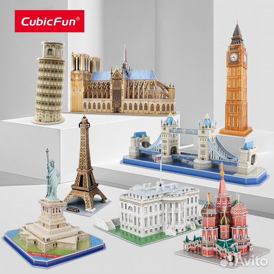 3D Пазлы CubicFun