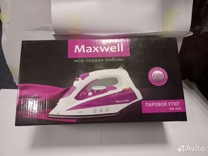 Утюг maxwell mw3058