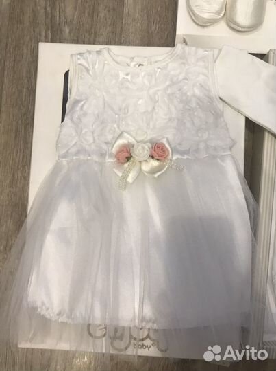 Комплект детский на девочку 0-3 мес