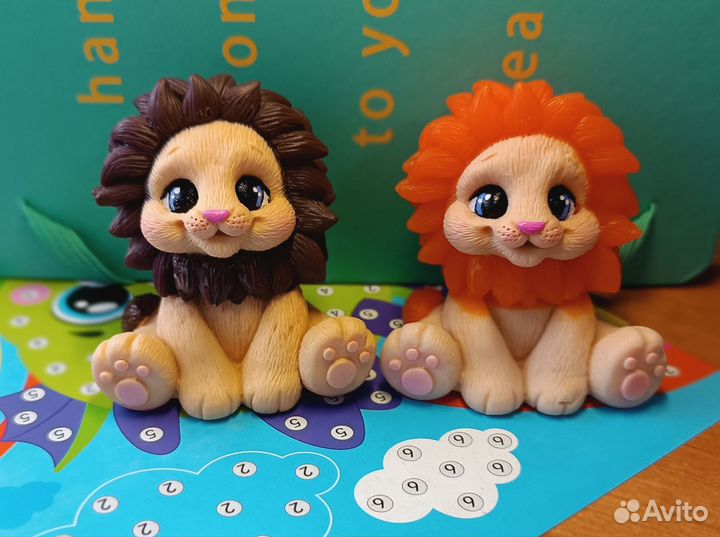 Мыло ручной работы львёнок