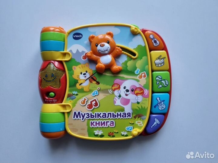 Книги тактильные, музыкальные для детей