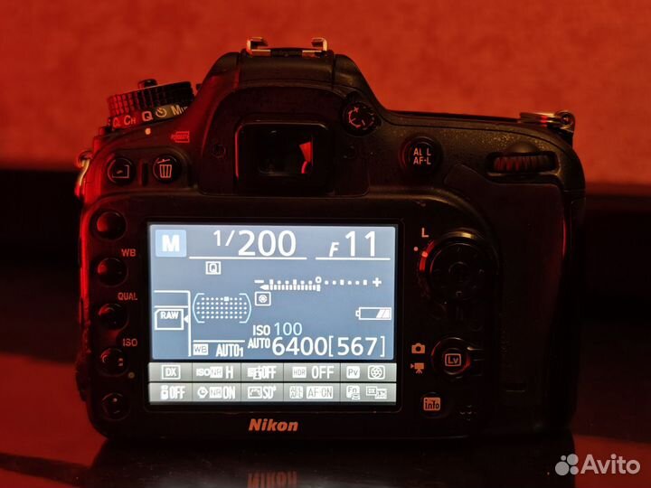 Зеркальный фотоаппарат nikon d7100