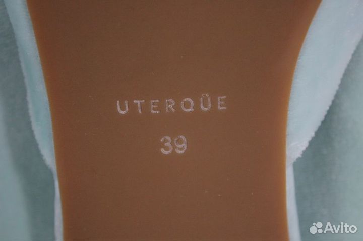 Р.38 Uterque тапочки-бабуши