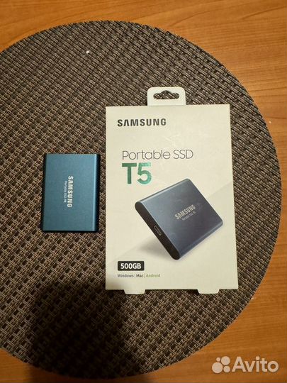 Внешний Ssd Samsung T5 500GB