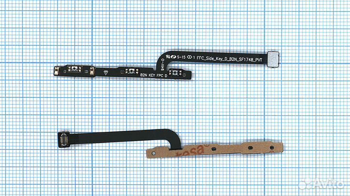 Шлейф кнопки включения Nokia 7 Plus