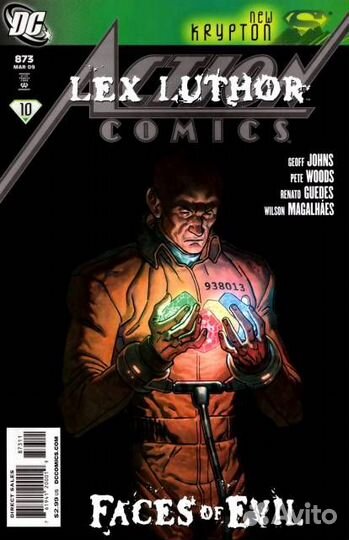 Action Comics #873 Lex Luthor (2009)