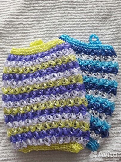 Мочалка ручной работы