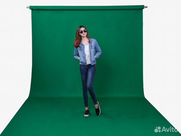 Хромакей (фон зеленый)