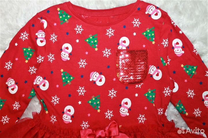 Новогодние наряды для девочки 1,5-2 года