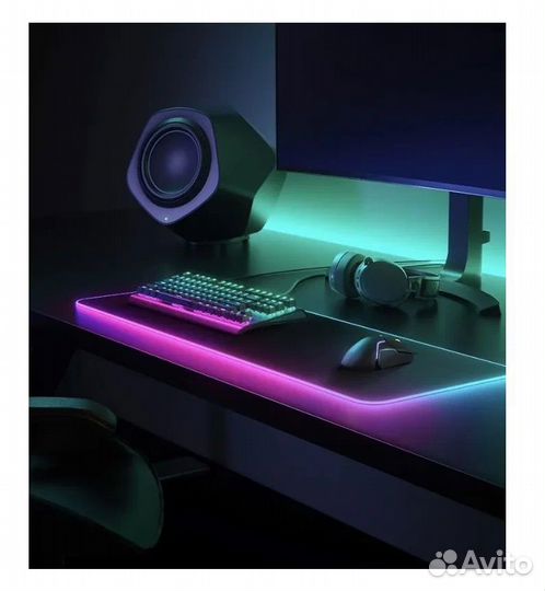 Коврик для мыши WT5 с RGB подсветкой (300*800*4мм)