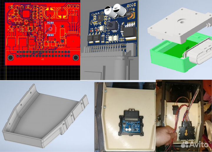 3D сканирование, печать (FDM+SLA), моделирование