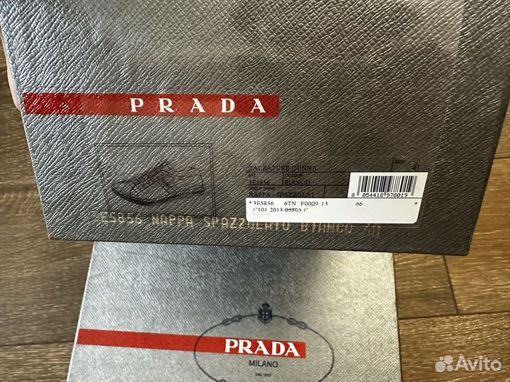 Кроссовки prada женские