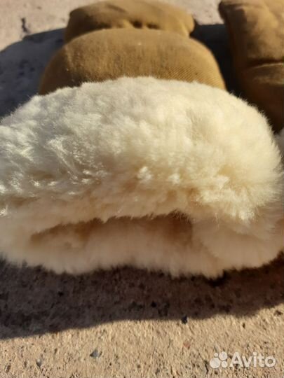 Рукавицы из овчины